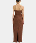 Sir The Label Nikki Gown in Brown Size 1 / AU 8 - 8 / Brown - Dresses