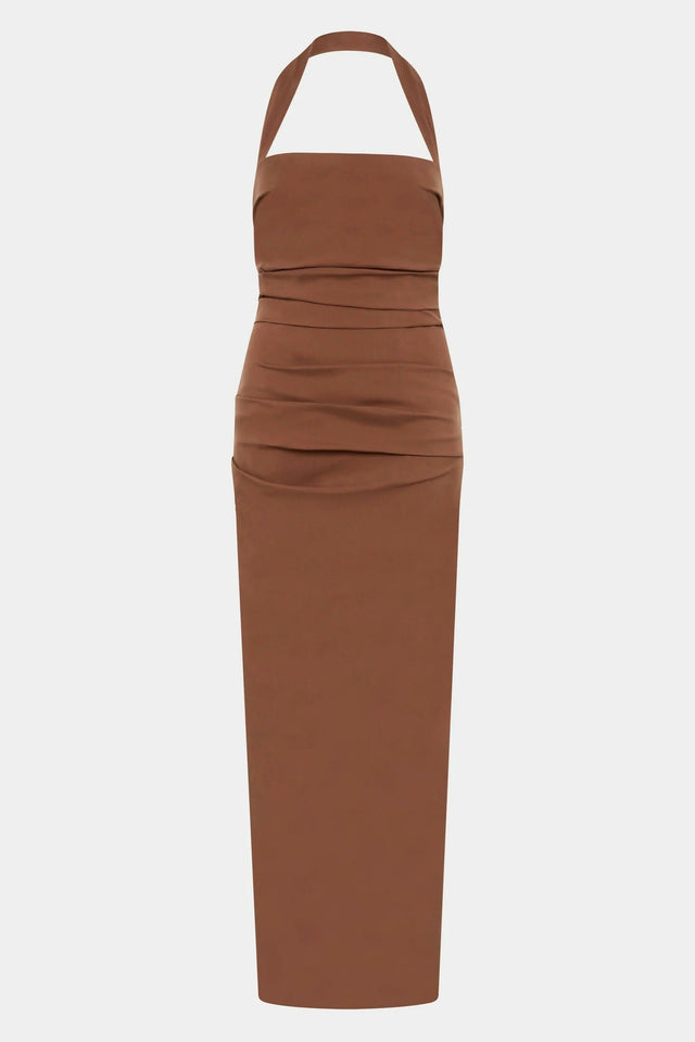 Sir The Label Nikki Gown in Brown Size 2 / AU 10 - 10 / Brown - Dresses
