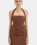 Sir The Label Nikki Gown in Brown Size 2 / AU 10 - 10 / Brown - Dresses