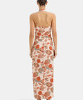 Sir The Label Noemi Halter Midi Dress Desert Wildflower Size 10 - 10 / Floral - Dresses