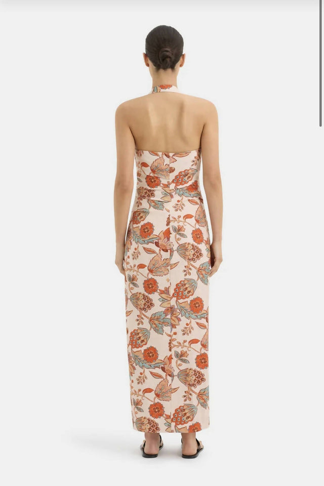 Sir The Label Noemi Halter Midi Dress - Dresses