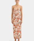 SIR - Sir The Label Noemi Wildflower Balconette Midi Dress