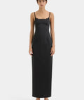 Sir The Label Poppy Gown - 8 / Black - Dresses