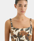Sir the Label Primrose Ruched Midi Dress Ivory Tapestry Floral Size 1 (AU 8) - 8 / Floral - Dresses
