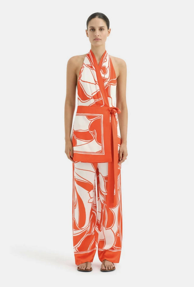 SIR - Sir The Label Ramona Wrap Halter Mini Dress and Pant