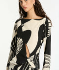 Sir The Label Realisme Twist Maxi Dress - 10 / Print - Dresses