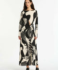 Sir The Label Realisme Twist Maxi Dress - 10 / Print - Dresses