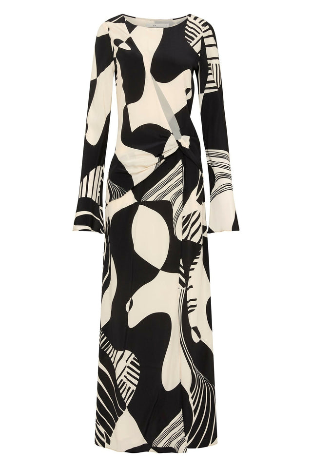 Sir The Label Realisme Twist Maxi Dress Print Size 2 / AU 10 - 10 / Multi - Dresses