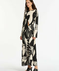 Sir The Label Realisme Twist Maxi Dress Print Size 2 / AU 10 - 10 / Multi - Dresses