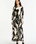 Sir The Label Realisme Twist Maxi Dress Print Size 2 / AU 10 - 10 / Multi - Dresses