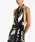 SIR - Sir The Label Realisme Wrap Halter Mini Dress