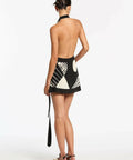 Sir The Label Realisme Wrap Halter Mini Dress - Dresses