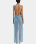 Sir The Label Ruby Open Back Gown Dress Aqua Blue - 6 / Blue - Dresses