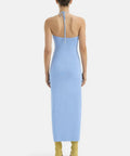 SIR - Sir The Label Salvador Cornflower Blue Beaded Halter Dress