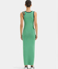 Sir The Label Salvador Cut Out Dress - 4 / Green - Dresses