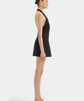 Sir The Label Sandrine Halter Mini Dress Black Size AU 10 - 10 / Black - Dresses
