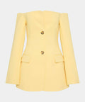 Sir The Label Sandrine Mini Limone Yellow - 8 / Yellow - Dresses