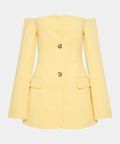 Sir The Label Sandrine Mini Limone Yellow - Dresses