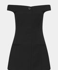 sirSandrineOffShoulderMiniDressblack6
