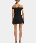sirSandrineOffShoulderMiniDressblack3