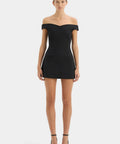 sirSandrineOffShoulderMiniDressblack2
