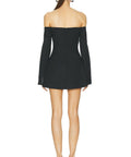 Sir The Label Sandrine Tailored Mini Dress in Black - Dresses