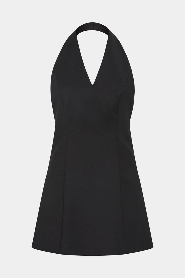 Sir The Label Sandrine Tailored Mini Dress in Black Size 2 / AU 10 - 10 / Black - Dresses