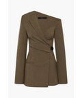 Sir The Label Sartoria Mini Dress - 12 / Green - Dresses