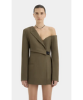 Sir The Label Sartoria Mini in Chocolate Marle Sizes 8 & 10 - Dresses