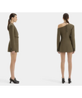 Sir The Label Sartoria Mini in Chocolate Marle Sizes 8 & 10 - Dresses
