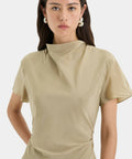 Sir the Label Seameadow Bias Dress Olive Size 8 & 10 - Dresses