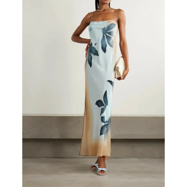 Sir The Label Serene Slip Dress - 12 / Multi - Dresses