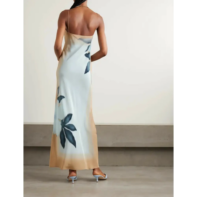 Sir The Label Serene Slip Dress - 12 / Multi - Dresses