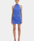 Sir the Label Sol Halter Mini Dress Blue Size 8,10,12 - Dresses