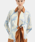 Sir The Label Sorrento Shirt Dress in Sciarpa Print / AU 6 8 10 12 & 14 - Dresses