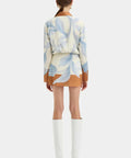 Sir The Label Sorrento Shirt Dress Sciarpa Print - 6 / Multi - Dresses