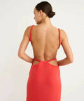 Sir The Label Spoerri Backless Gown - 6 / Red - Dresses