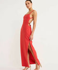 Sir the Label Spoerri Backless Midi Gown - Dresses
