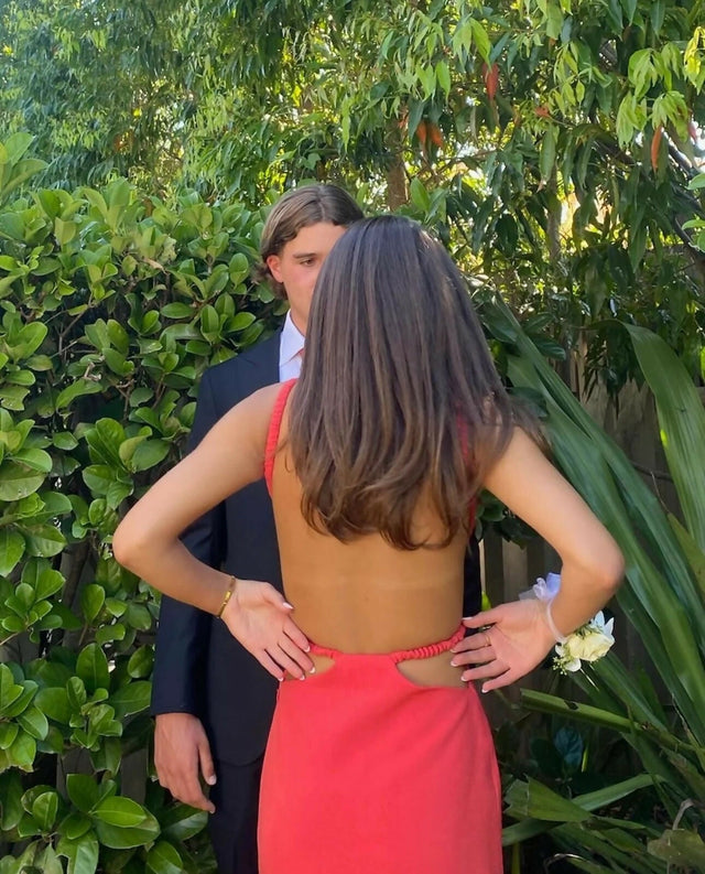 Sir the Label Spoerri Backless Midi Gown - Dresses