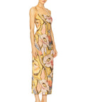 Sir The Label Talulah Column Midi Dress - 8 / Print - Dresses