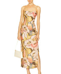 Sir The Label Talulah Column Midi Dress - 8 / Print - Dresses