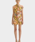 S48-SIR424-1059_TALULAH_KNOT_MINI_DRESS_SANDERLING_FLORAL-24305-Sir_The_Label-D1-0319_1440x