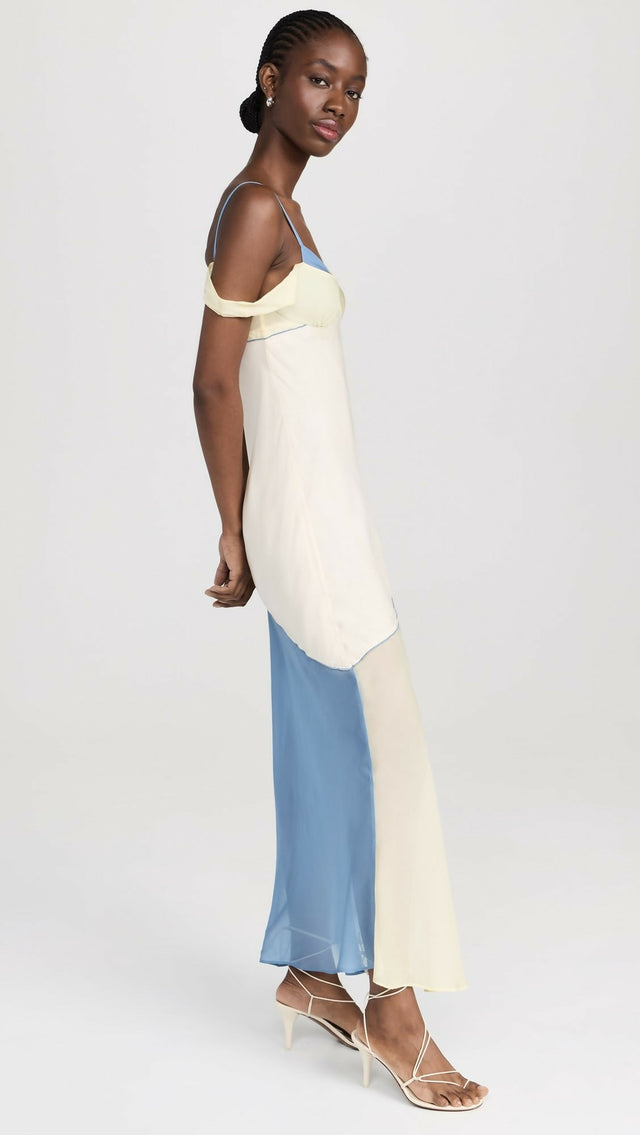 thames splice midi dress Sir The Label Thames Splice Midi Dress Size 8/10