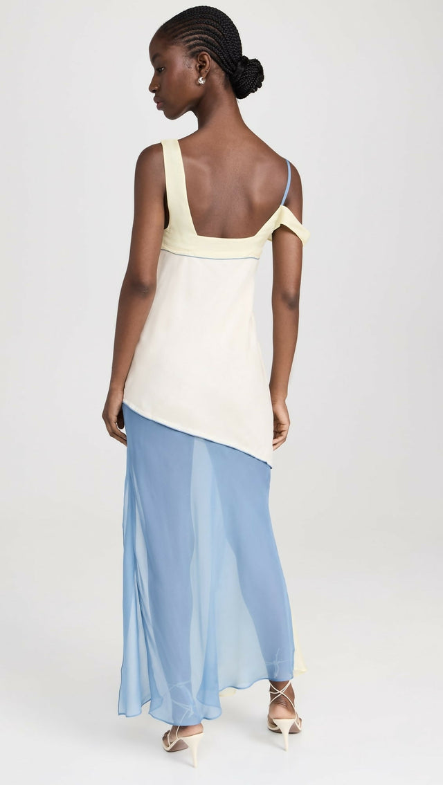 sir thames splice midi dress Sir The Label Thames Splice Midi Dress Size 8/10