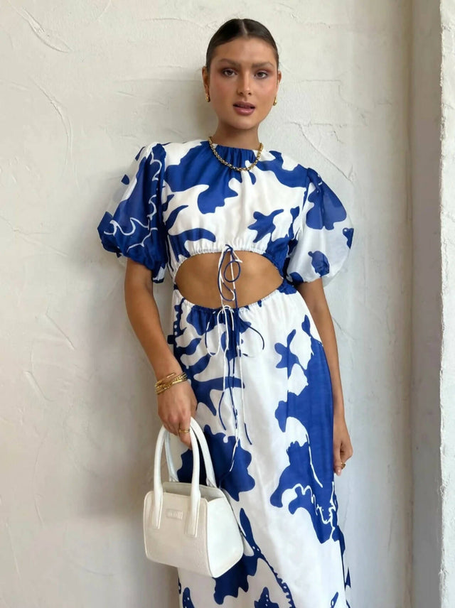 Sir The Label Vivi Puff Sleeve Maxi Dress | Passion For Fashion Sir The Label Vivi Puff Sleeve Maxi Dress | Passion For Fashion
