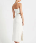 Sir The Label Yves Midi Dress - 8 / White - Dresses