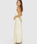 Sndys Camilla Maxi Dress - 10 / Yellow - Dresses