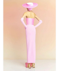 Solace London Afra Maxi Dress - 6 / Pink - Dresses
