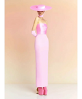 Solace London Afra Maxi Dress - 6 / Pink - Dresses