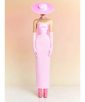 Solace London Afra Maxi Dress - 6 / Pink - Dresses